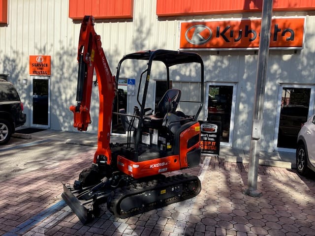 2024 Kubota KX018-4R1 Excavator
