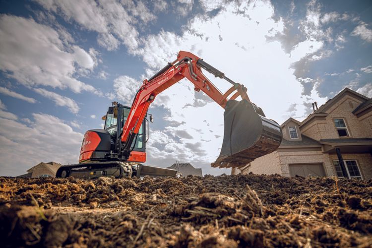 New Kubota U55-5 Compact Excavator