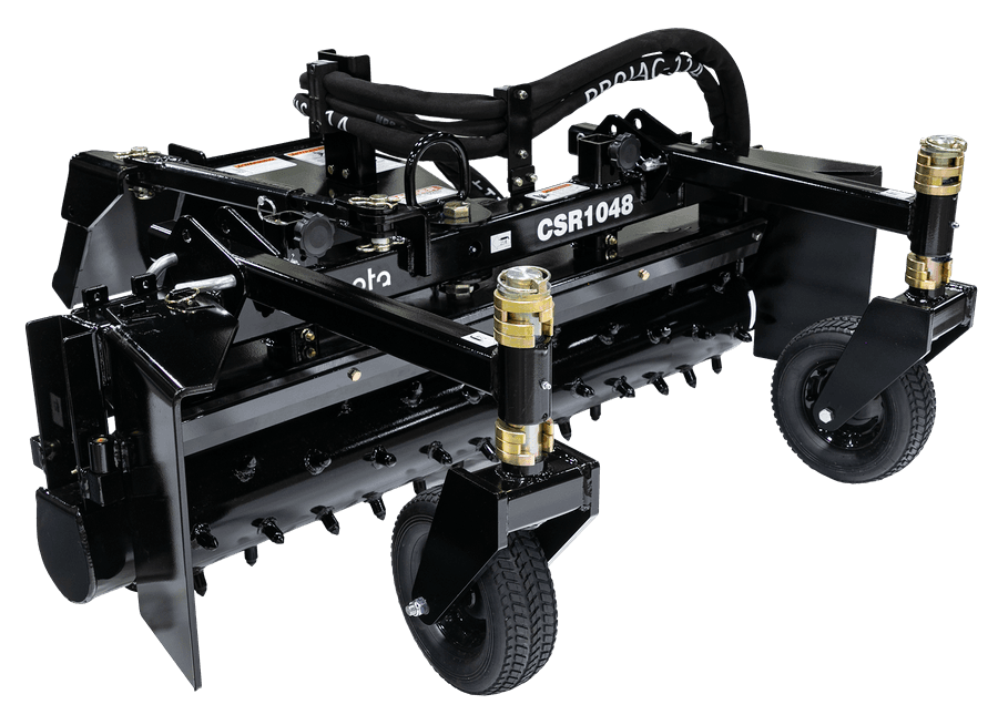 CSR10 SERIES COMPACT POWERED RAKES