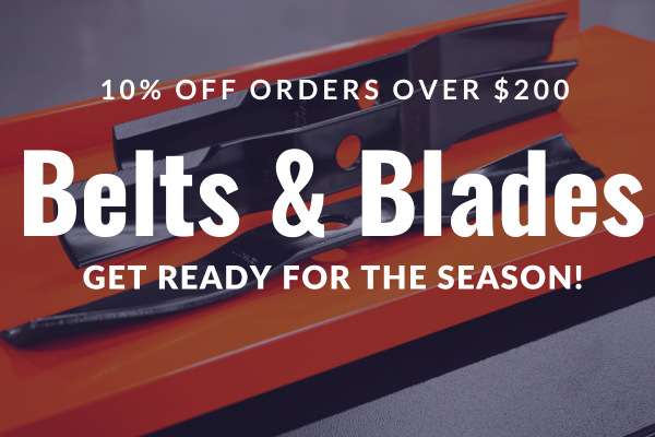 10% Off Belts & Blades